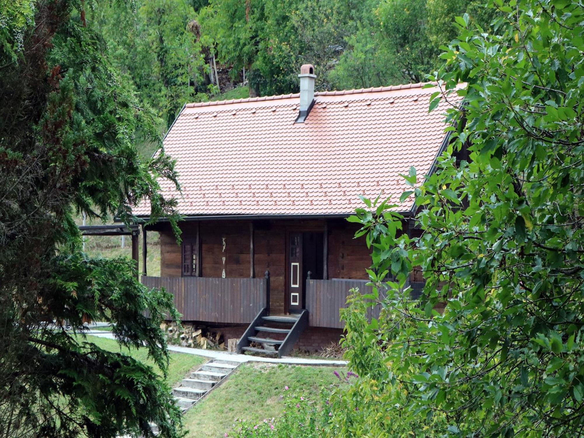Tradicionalna Zagorska Drvena Kuca Stara Murva Tuheljske Toplice Exterior photo