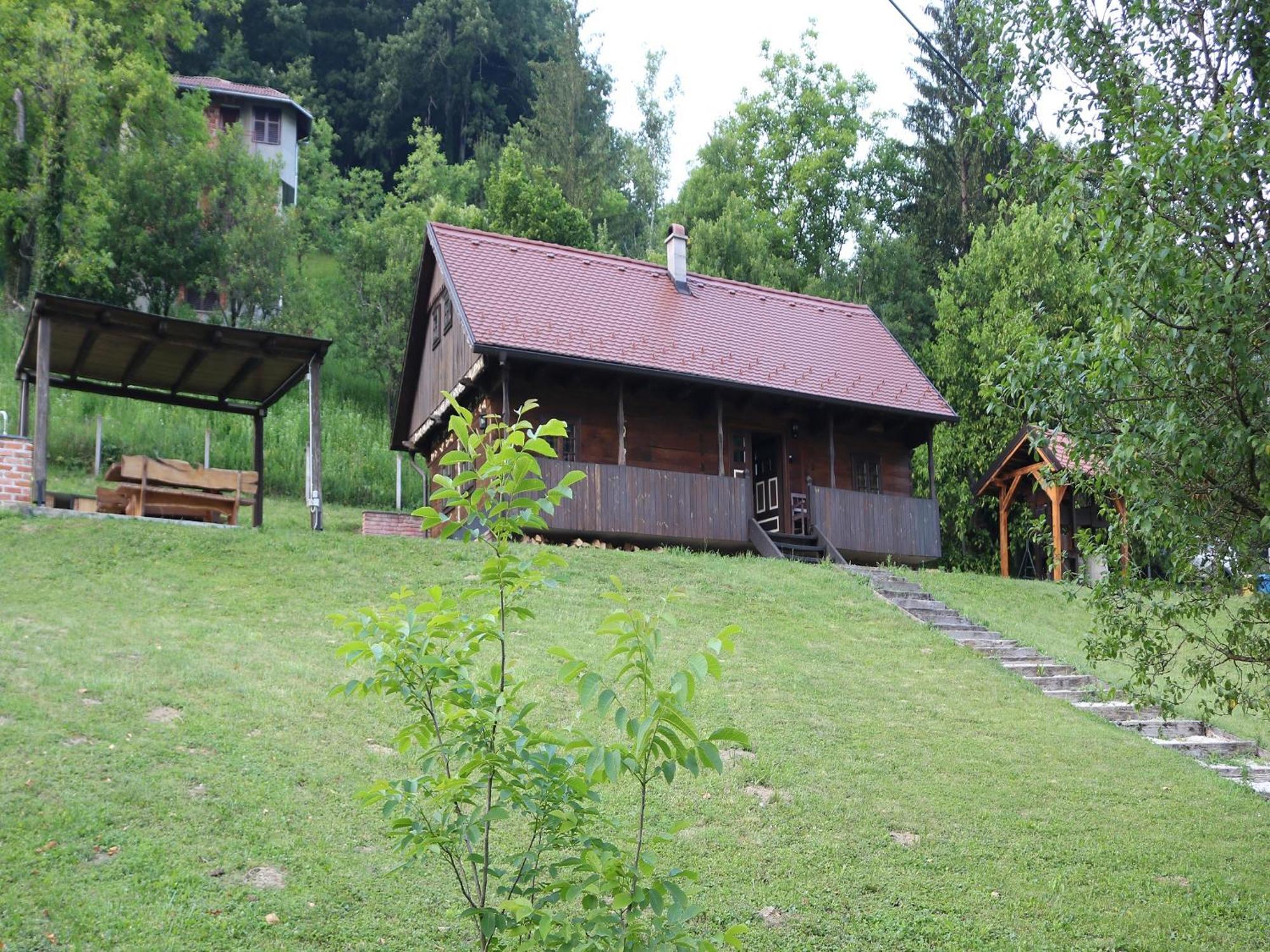 Tradicionalna Zagorska Drvena Kuca Stara Murva Tuheljske Toplice Exterior photo
